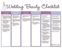 Download Your Wedding Beauty Checklist!